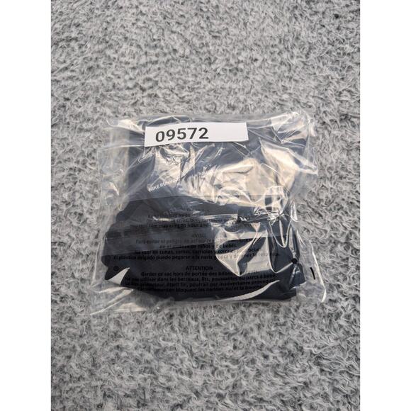 Nike Shirt Women Medium Black Dri Fit Round Neck Tennis Athleisure Golf Gym - Picture 6 of 6